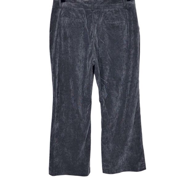 Coldwater Creek Whisper Corduroy Pants Trouser Wide Leg Petite 16 Size P16 Gray - Picture 1 of 8